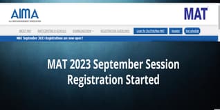 MAT 2023 September Session Registration Started @mat.aima.in; Check Details Here